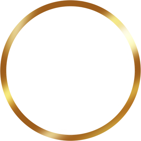 Gold Circle Shape